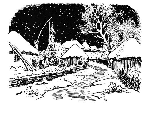 Гоголь вечера на хуторе близ Диканьки раскраска