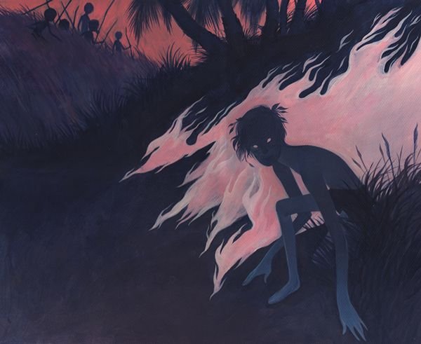 Повелитель мух иллюстрации горизонтальные