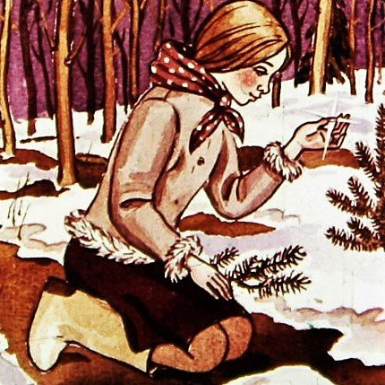 Стальное колечко Паустовский рисунок