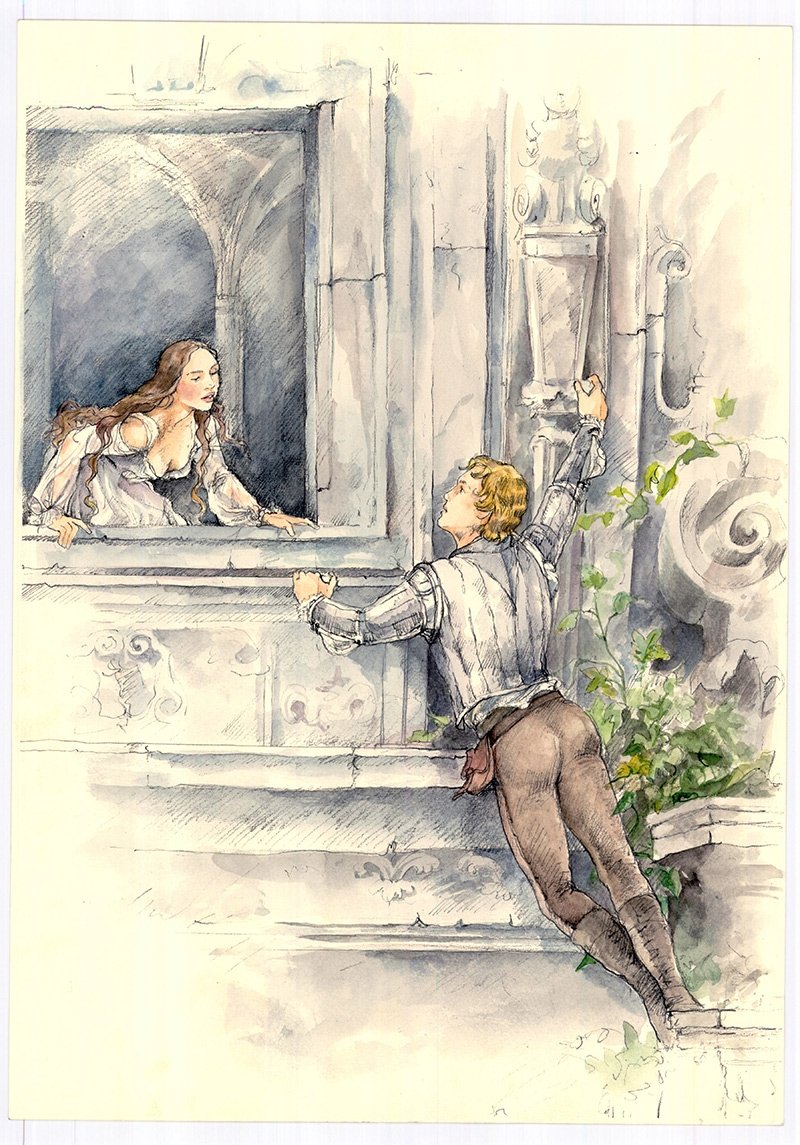 Иллюстрации к трагедии Ромео и Джульетта