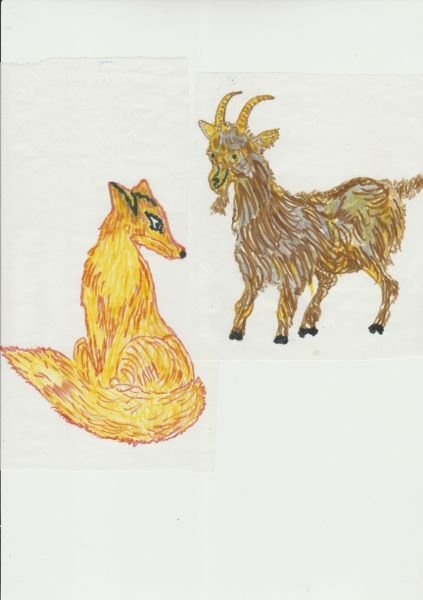 Лиса и коза