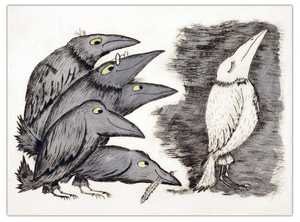 Белая ворона фразеологизм