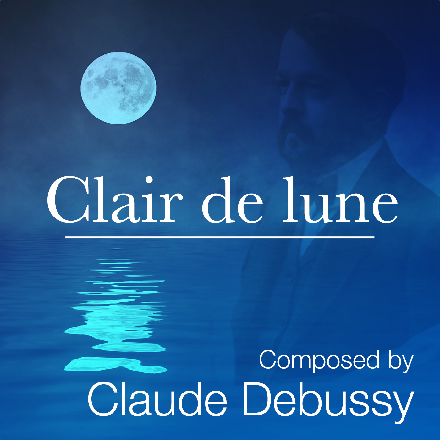 Clair de la lune. Лунный свет Дебюсси.