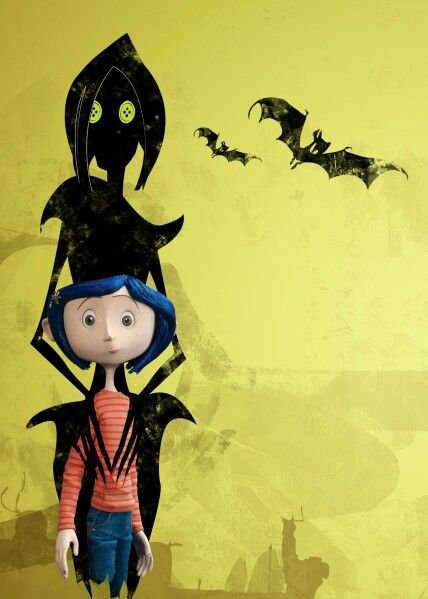 Тим Бертон арт Коралина