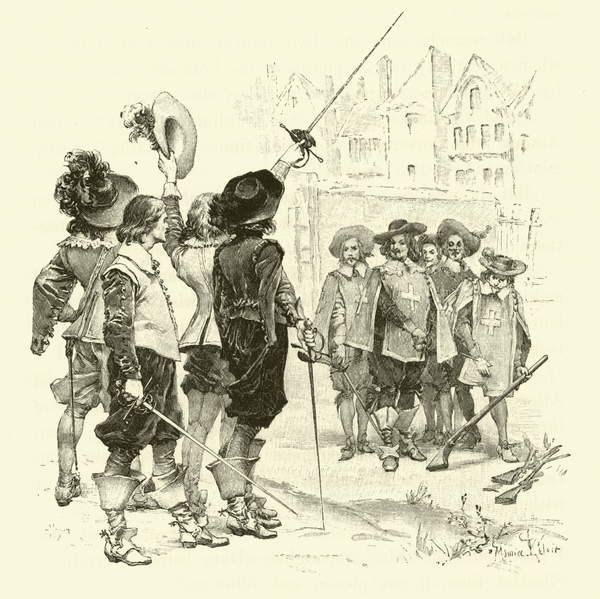 Морис Лелуар три мушкетера