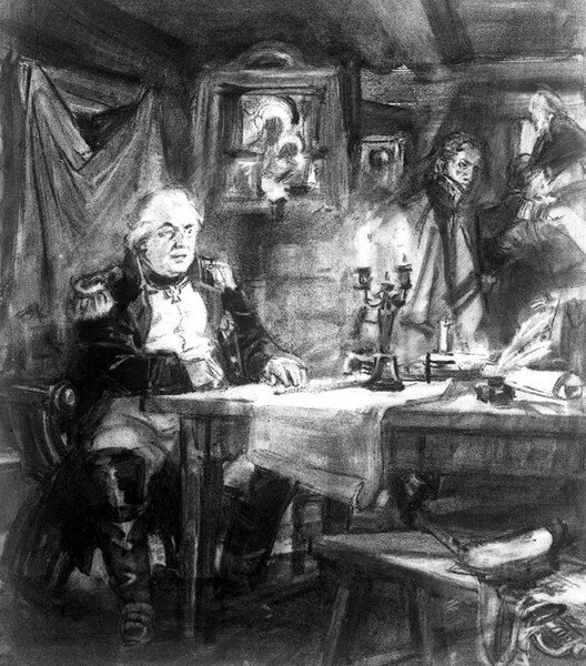 Шмаринов война и мир иллюстрации