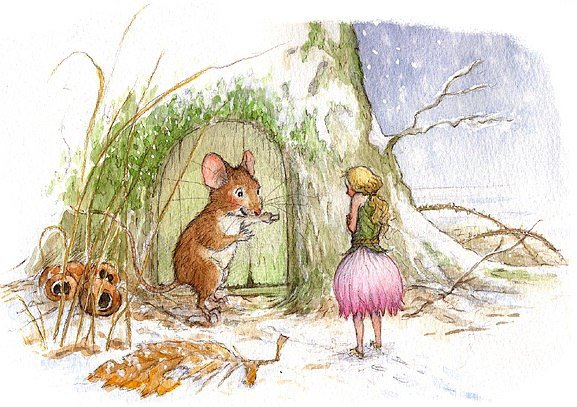 Петра Браун (Petra Brown) иллюстрации Рождество