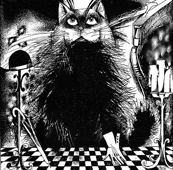 Кот Бегемот мастер и Маргарита