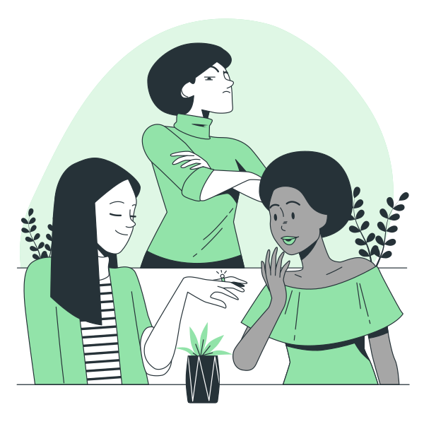 Завистница рисунок