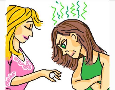 Зависть рисунок