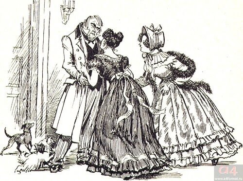 Сомов «Невский проспект». Гоголь иллюстрации