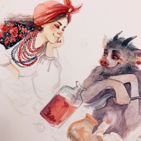 Оксана Викторова ночь перед Рождеством