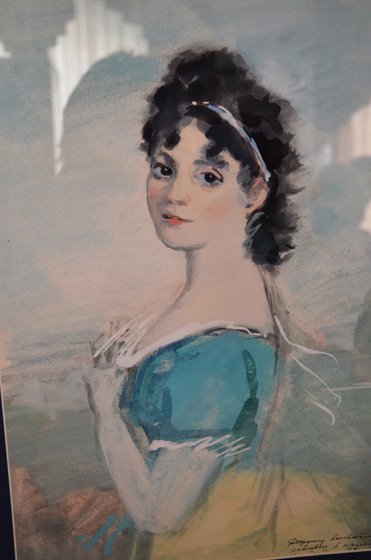 Вера Ростова война и мир портрет