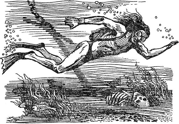 Ихтиандр человек-амфибия арт