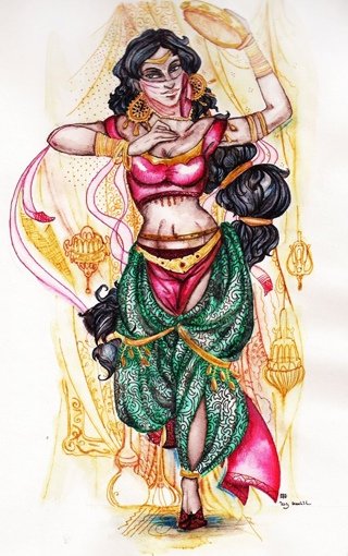 Эдвард Григ танец Анитры