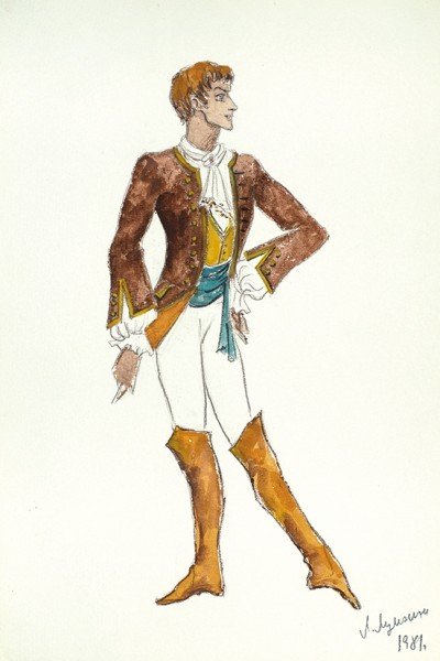 Фигаро рисунок