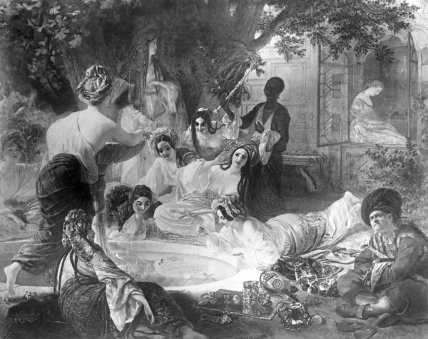 Бахчисарайский фонтан картина