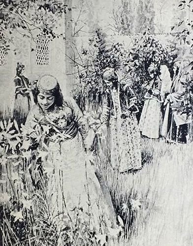 Хан гирей Бахчисарайский фонтан