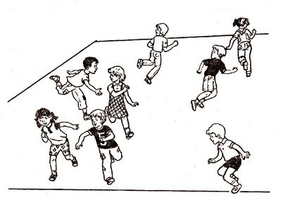 Иллюстрация к подвижной игре