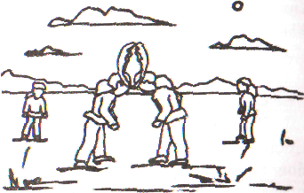 Татарская народная игра серый волк