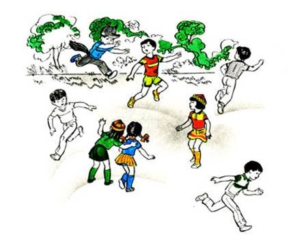 Пятнашки игра детская