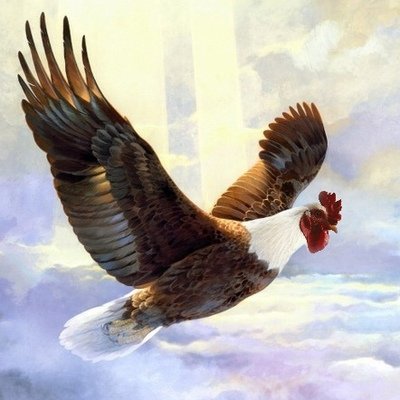 С Поляны Коршун поднялся иллюстрация