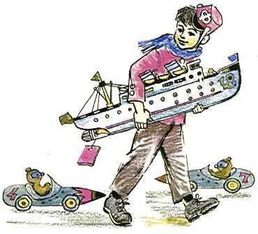 Путешествие голубой стрелы Джанни Родари иллюстрации