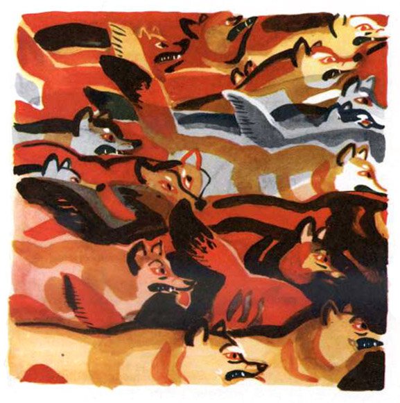 Май Митурич иллюстрации Маугли