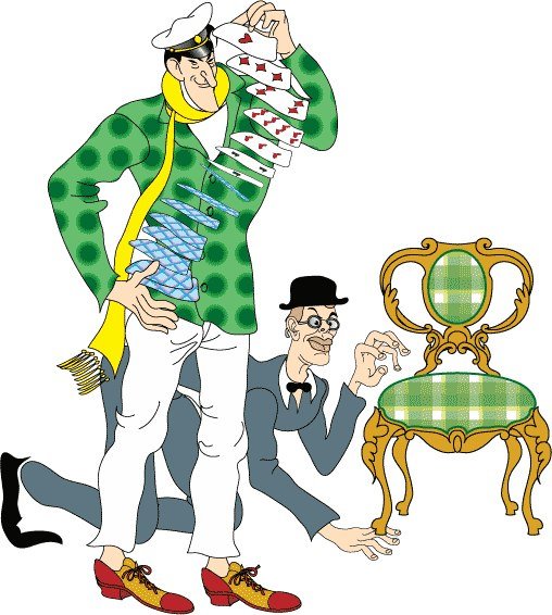 Остап Бендер 12 стульев иллюстрированный