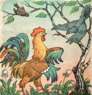 Иллюстрация кукушка и петух (48 фото)
