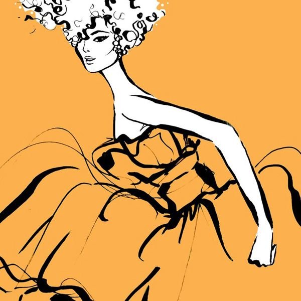 Фэшн иллюстрации Меган Хесс