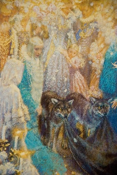 Спящая красавица книга иллюстрации Кристиана Бирмингема