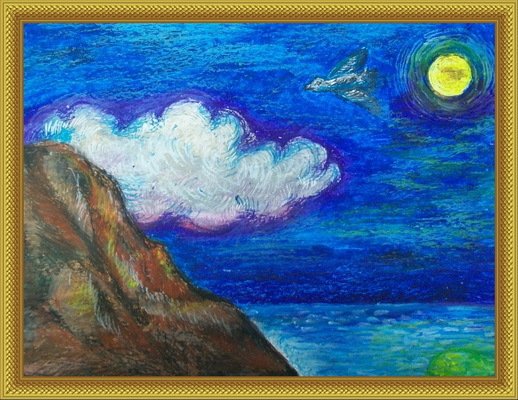 Утёс Лермонтов иллюстрации