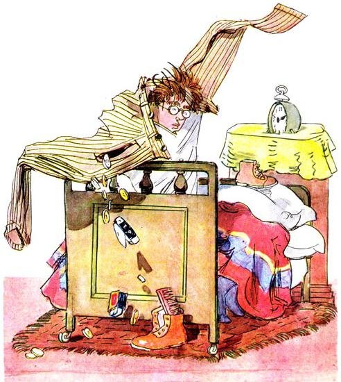 Маршак жил человек рассеянный на улице Бассейной