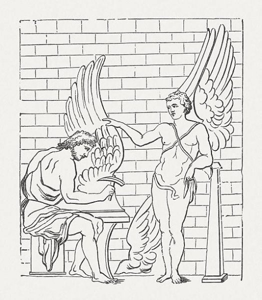 Мифы древней Греции Дедал и Икар