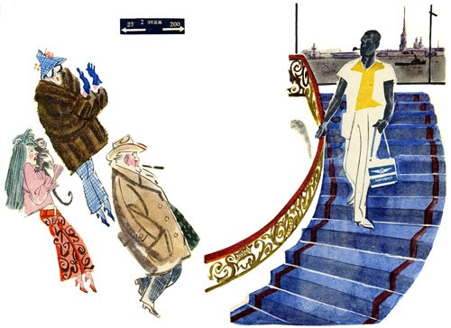 Владимир Лебедев иллюстрации Мистер твистер