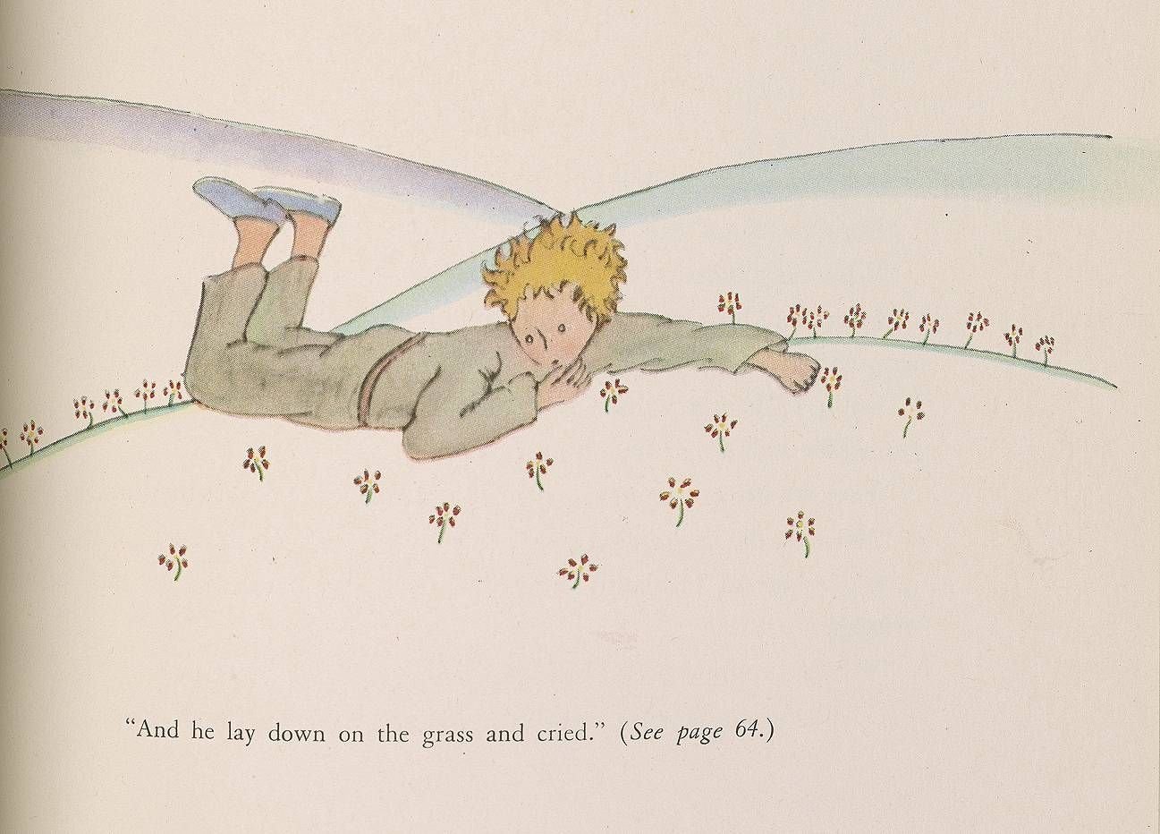 Маленький принц Экзюпери иллюстрации автора