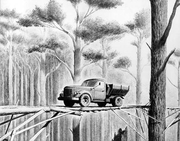 Гансовский улитка на склоне