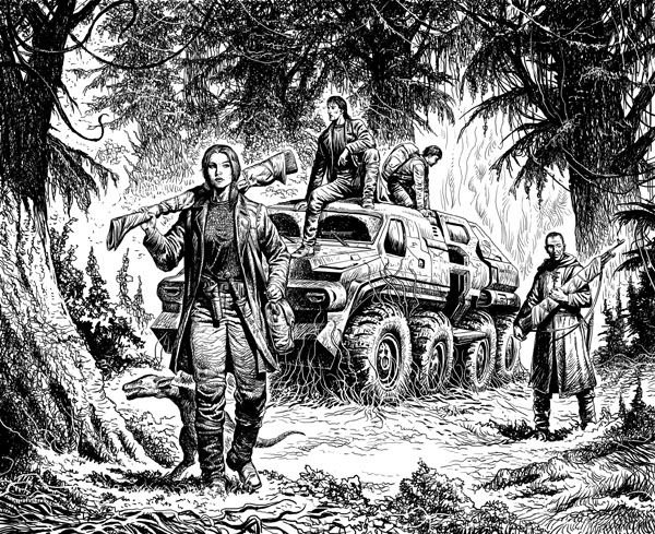 Андрей Круз у Великой реки