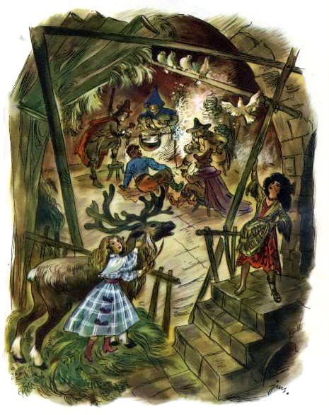 Герда и маленькая разбойница