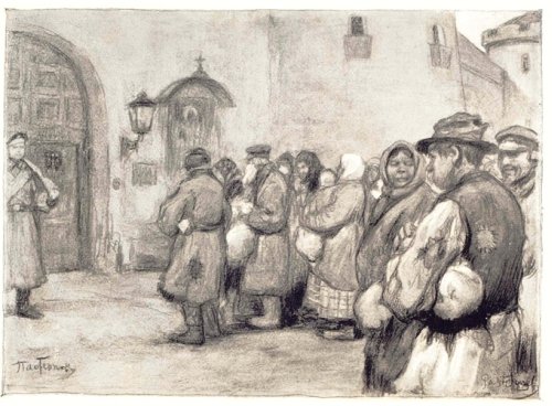 Иллюстрации к роману Воскресение Толстого