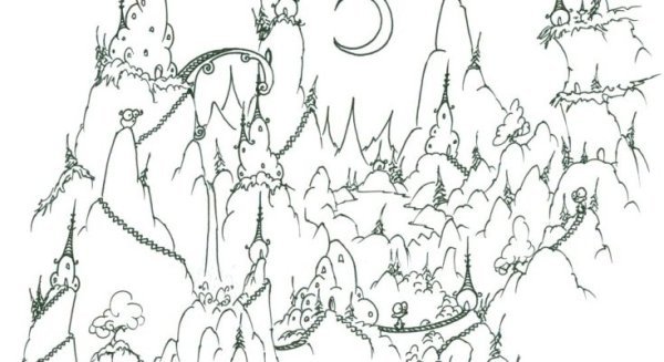 Иллюстрация в пещере горного короля (49 фото)