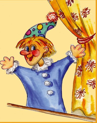 Кукольный театр рисунок