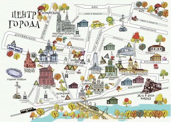 Схема Москвы по районам мажоры