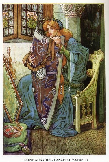 Ланселот и леди Элейн