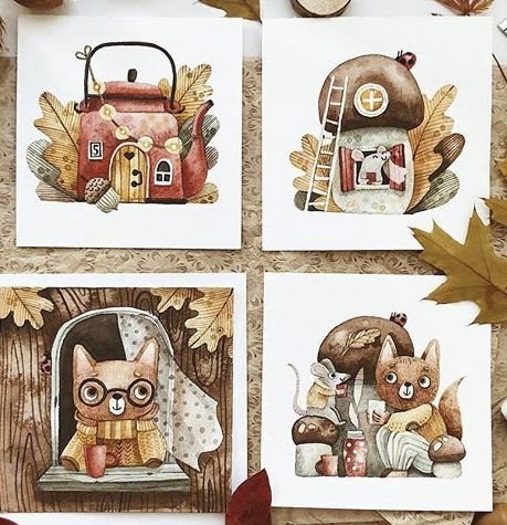 Тоня Ткач иллюстратор