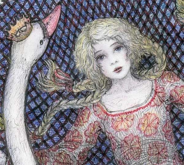 Иллюстратор Надежда Илларионова Русалочка