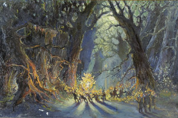 Балет Шурале декорации