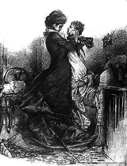 Вруюель «свидание Анны Карениной с сыном»