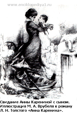 Свидание Анны Карениной с сыном 1878